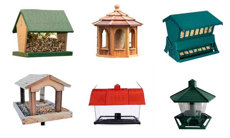 hopper bird feeder types